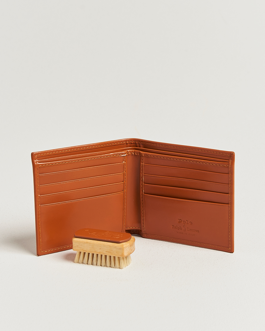 Heren | Portemonnees | Polo Ralph Lauren | Bridle Leather Wallet Tan