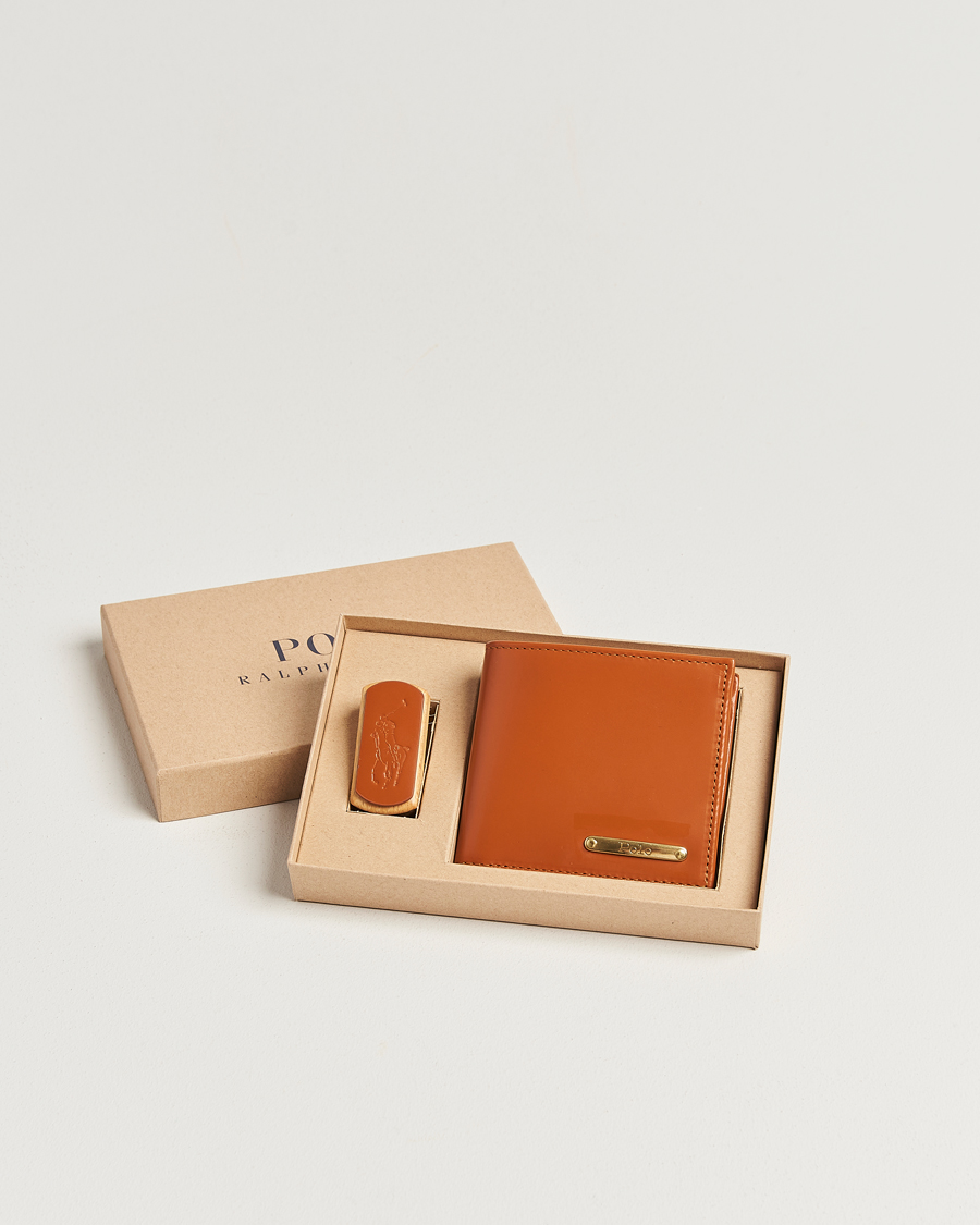 Heren | Portemonnees | Polo Ralph Lauren | Bridle Leather Wallet Tan
