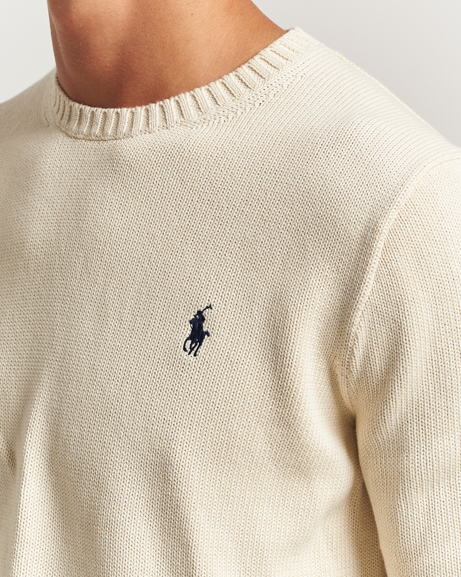 Heren | Truien | Polo Ralph Lauren | Cotton Crew Neck Sweater Andover Cream