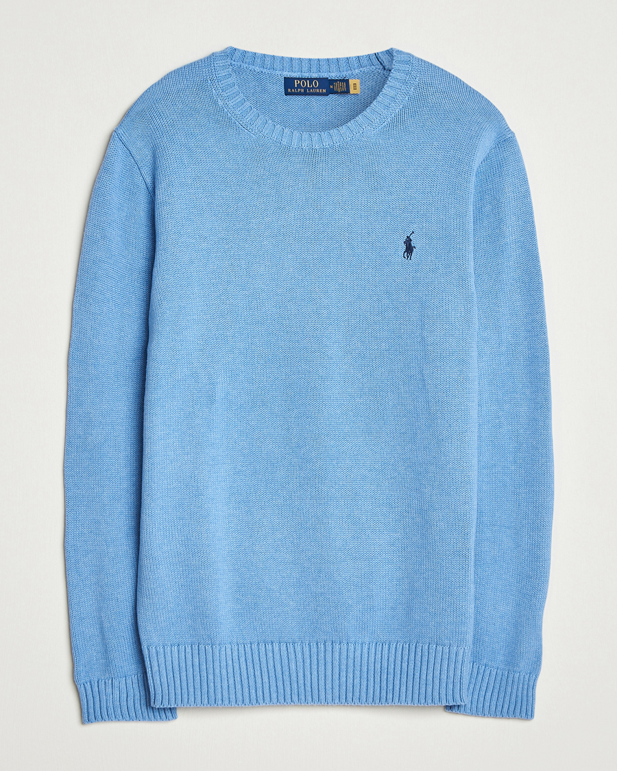 Heren | Truien | Polo Ralph Lauren | Cotton Crew Neck Sweater Soft Royal Heather