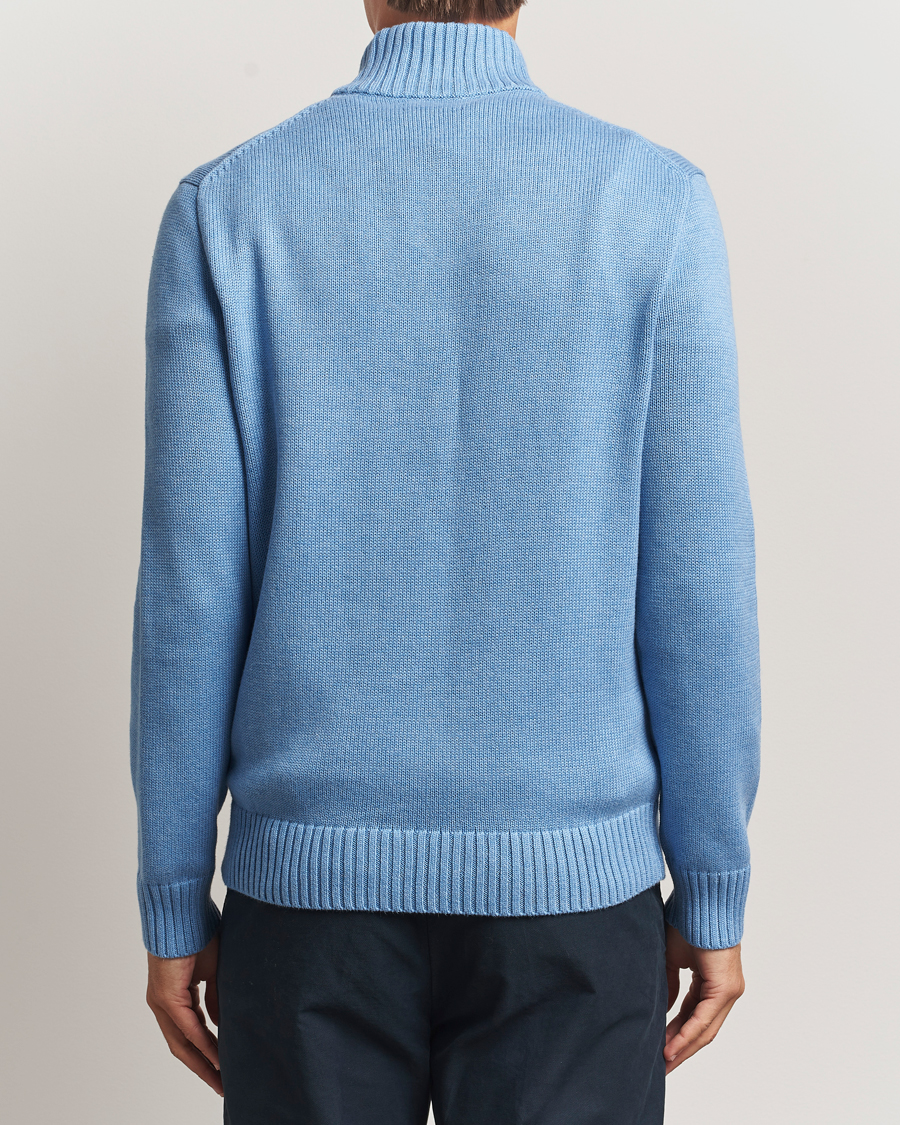 Heren | Truien | Polo Ralph Lauren | Cotton Pullover Half Zip Soft Royal Heather
