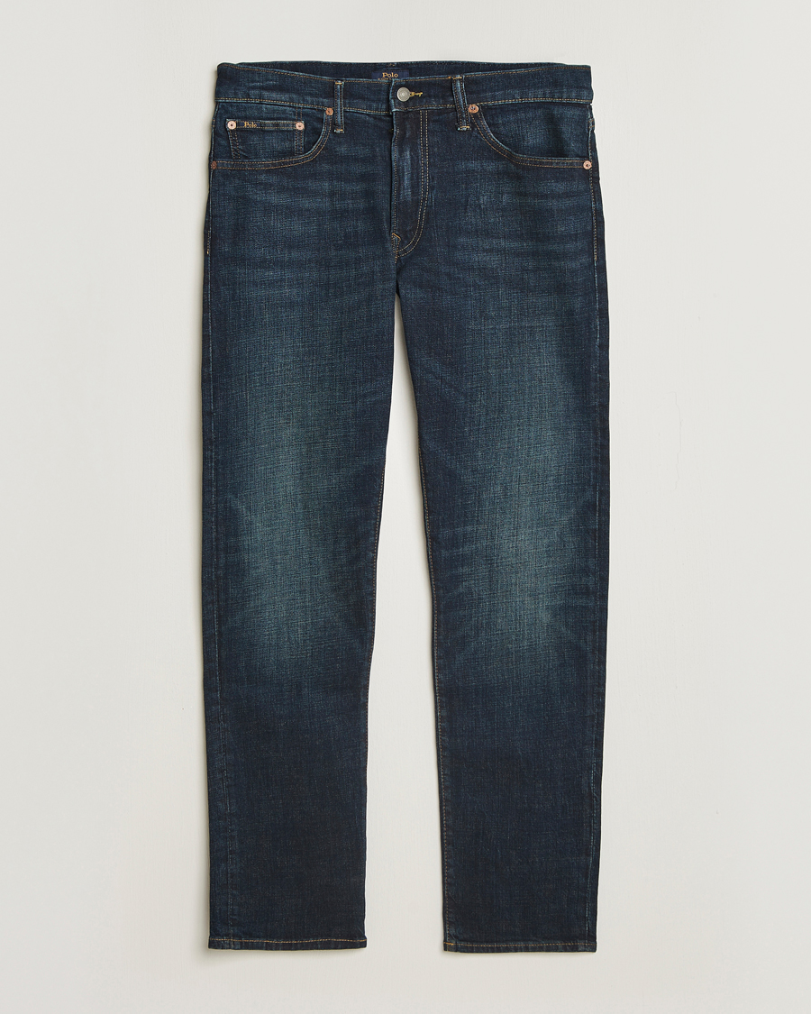 Heren | Jeans | Polo Ralph Lauren | Parkside Murphy Stretch Straight Jeans Light Blue