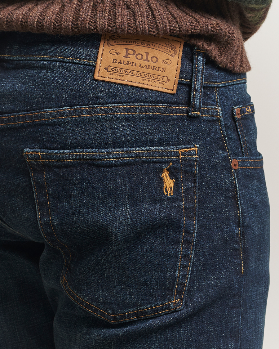 Heren | Jeans | Polo Ralph Lauren | Parkside Murphy Stretch Straight Jeans Light Blue