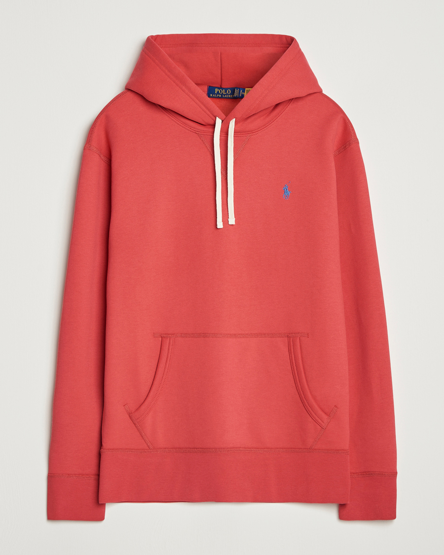 Heren | Truien | Polo Ralph Lauren | RL Fleece Hoodie Sunrise Red