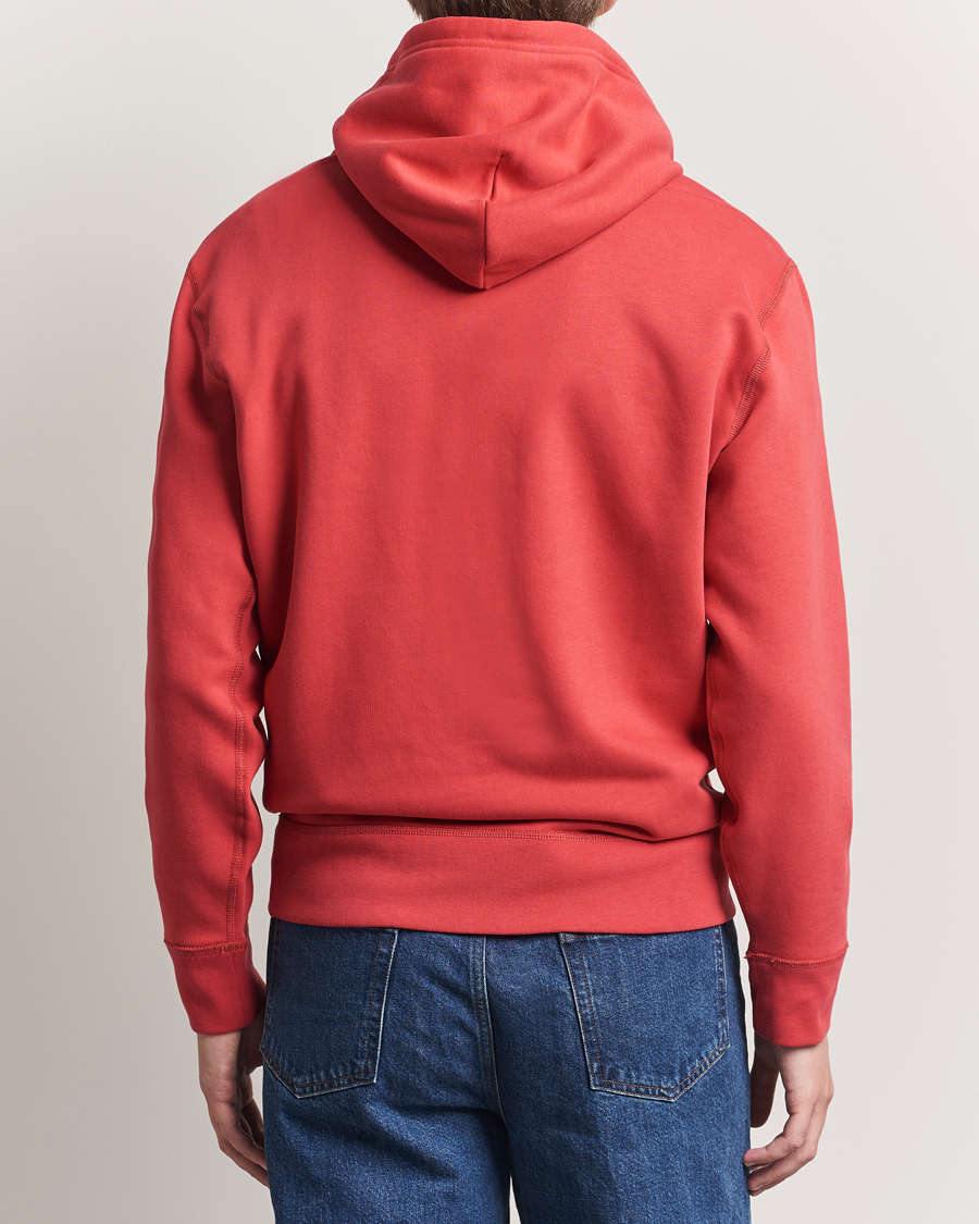 Heren | Truien | Polo Ralph Lauren | RL Fleece Hoodie Sunrise Red