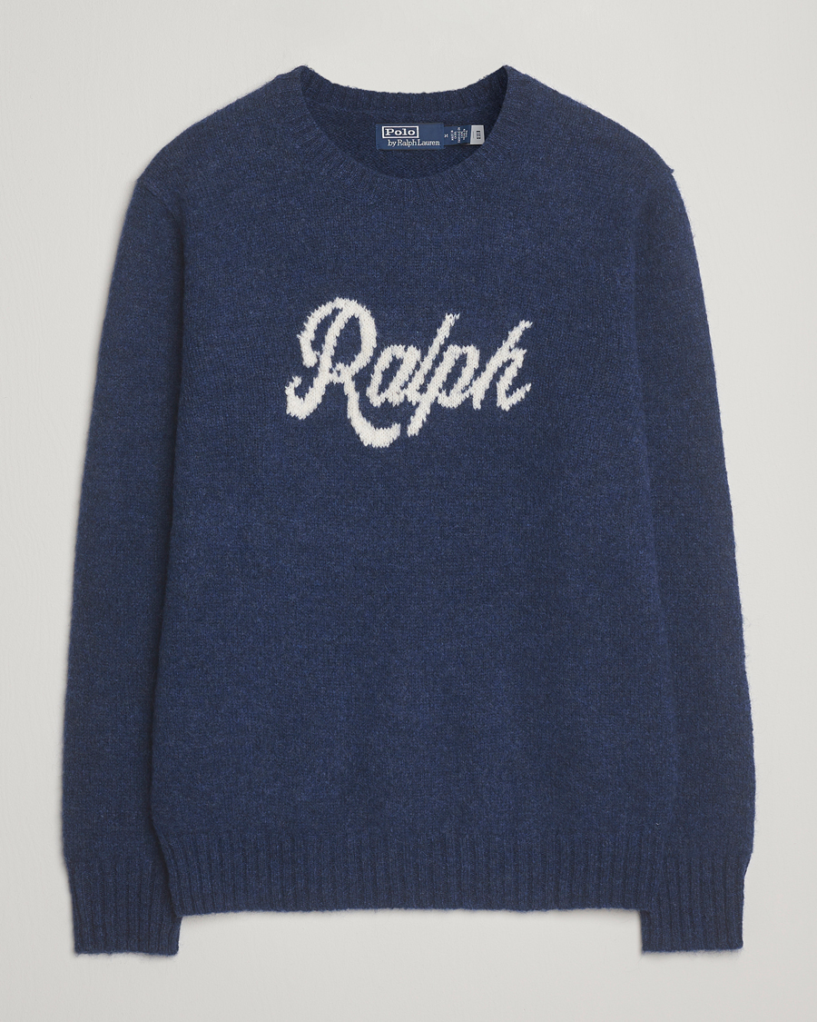 Heren | Truien | Polo Ralph Lauren | Ralph Alpaca Sweater Navy Combo