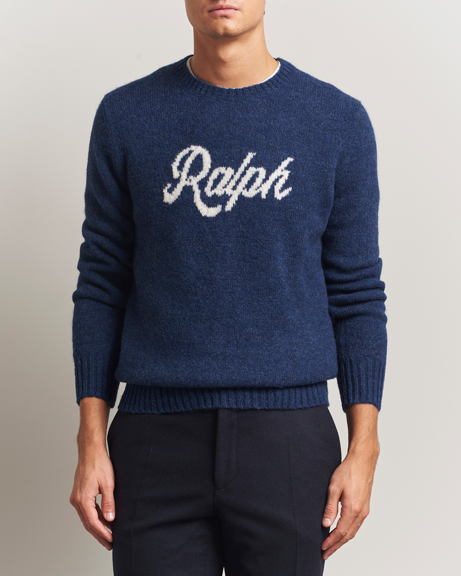 Heren | Truien | Polo Ralph Lauren | Ralph Alpaca Sweater Navy Combo