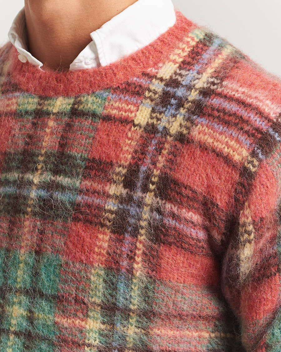 Heren | Truien | Polo Ralph Lauren | Checked Wool Sweater Red Combo