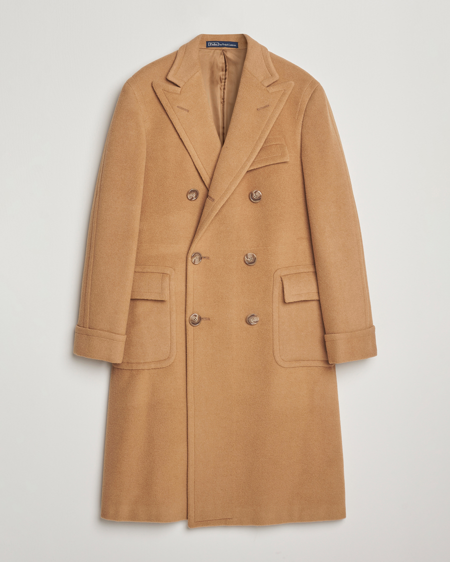 Heren | Jassen | Polo Ralph Lauren | Camel Hair Coat Khaki