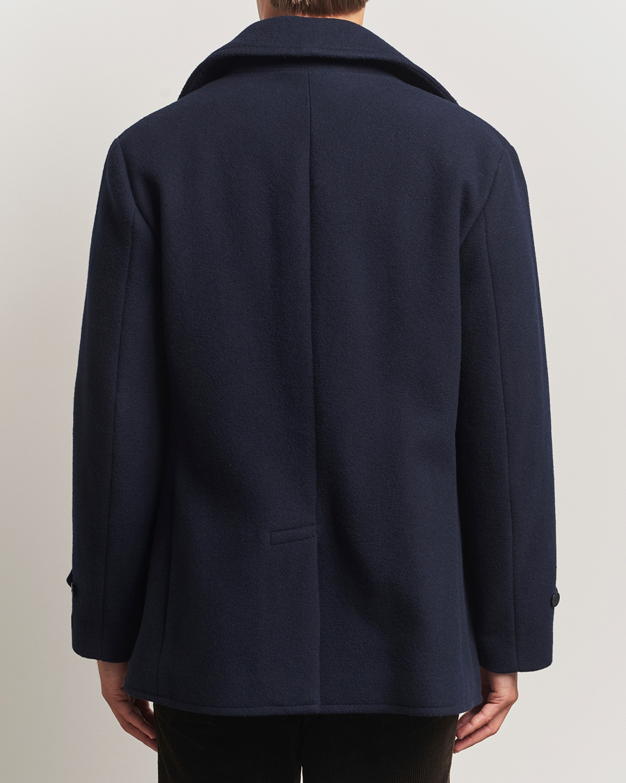 Heren | Jassen | Polo Ralph Lauren | Lightweight Melton Peacoat Navy