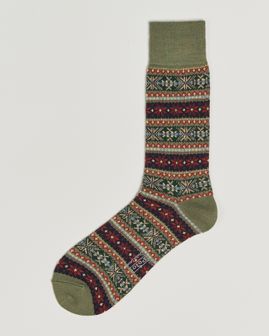 Heren | Ondergoed | Polo Ralph Lauren | Fair Isle Sock Loden Heather