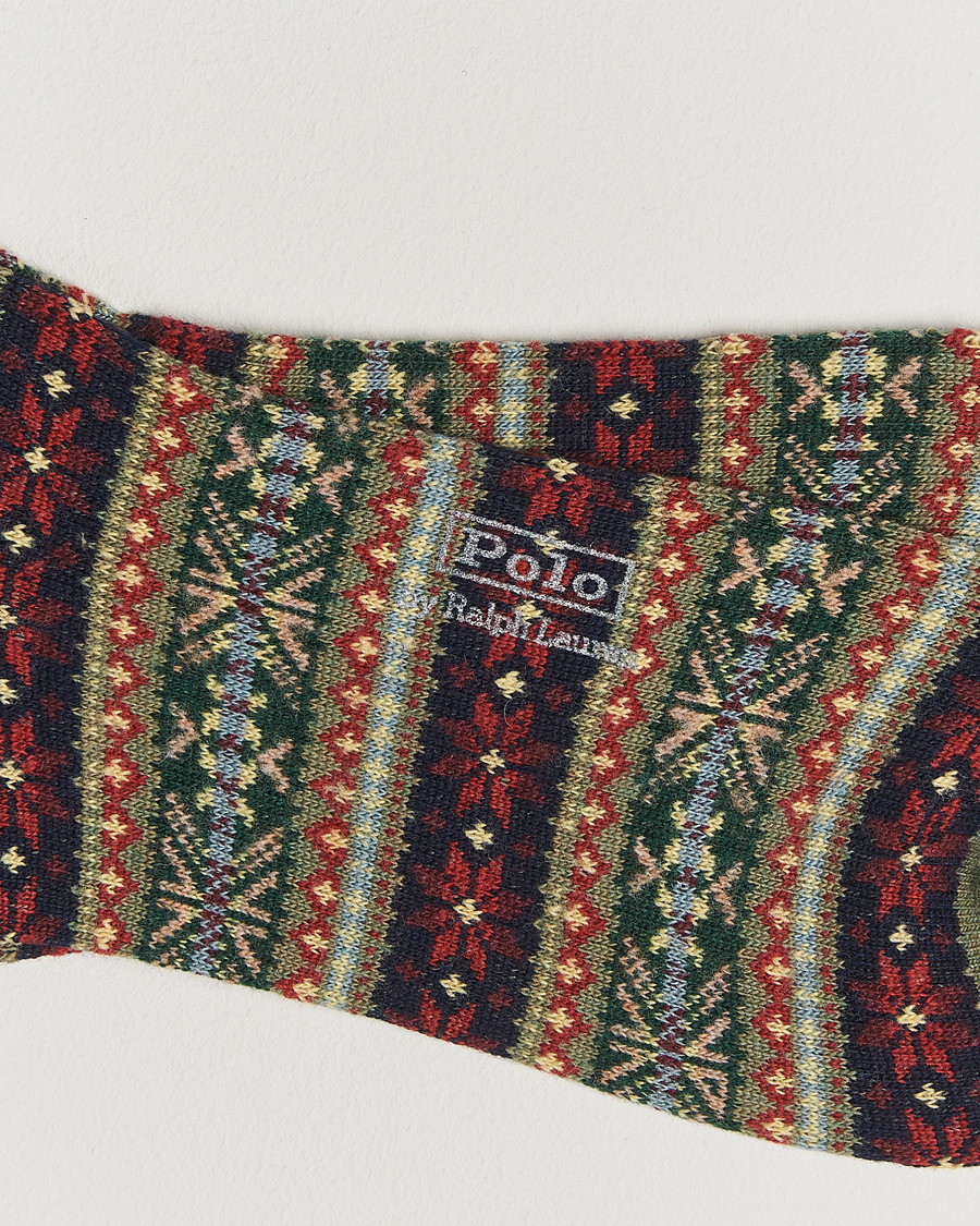 Heren | Ondergoed | Polo Ralph Lauren | Fair Isle Sock Loden Heather