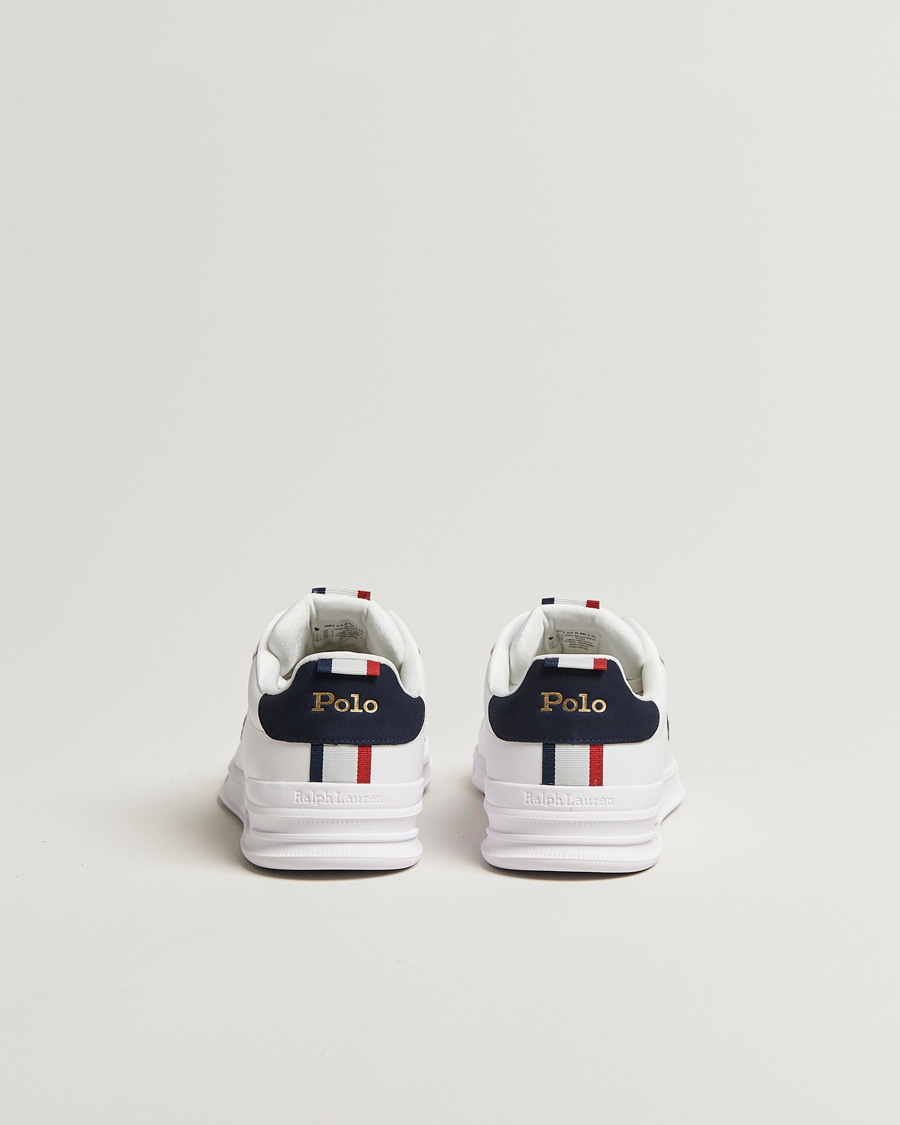 Heren | Sneakers | Polo Ralph Lauren | Heritage Court Sneakers White/Navy/Red