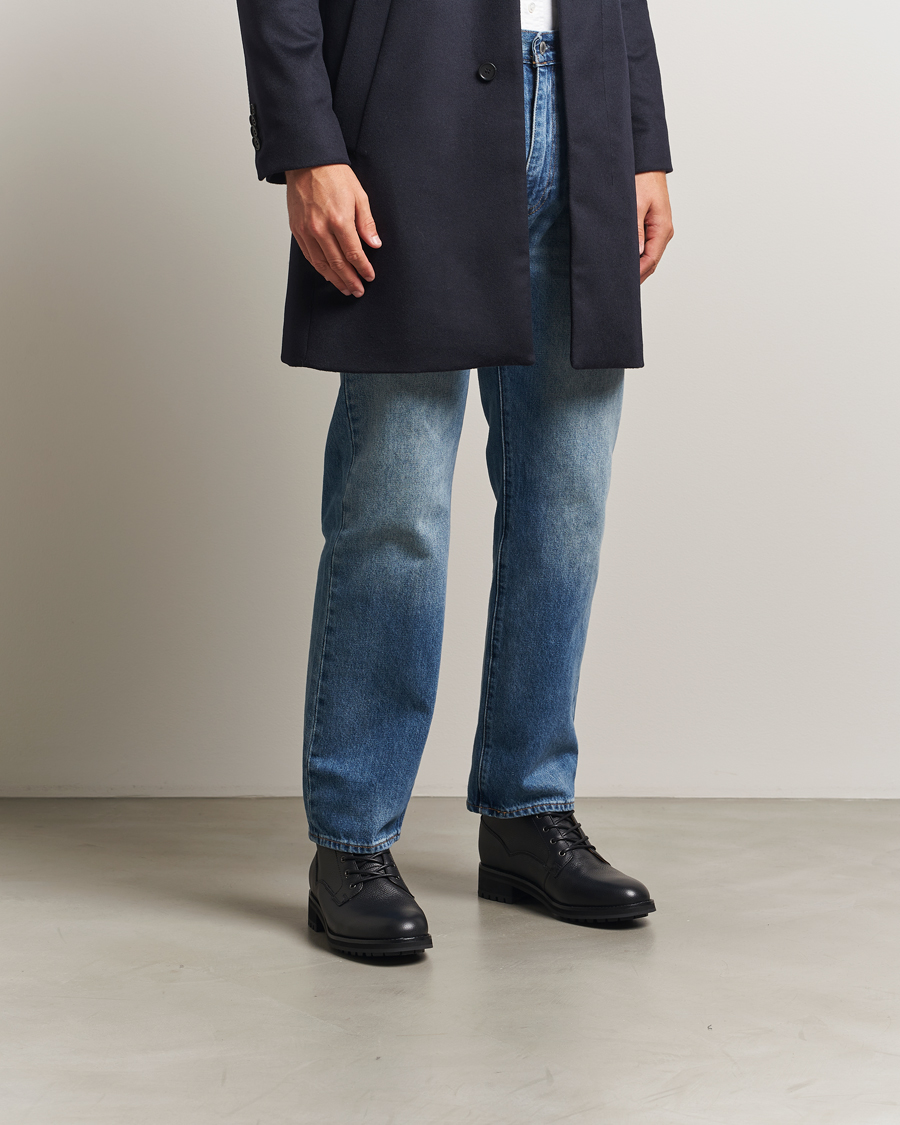 Heren | Laarzen | Polo Ralph Lauren | Bryson Mid Boot Black Calf