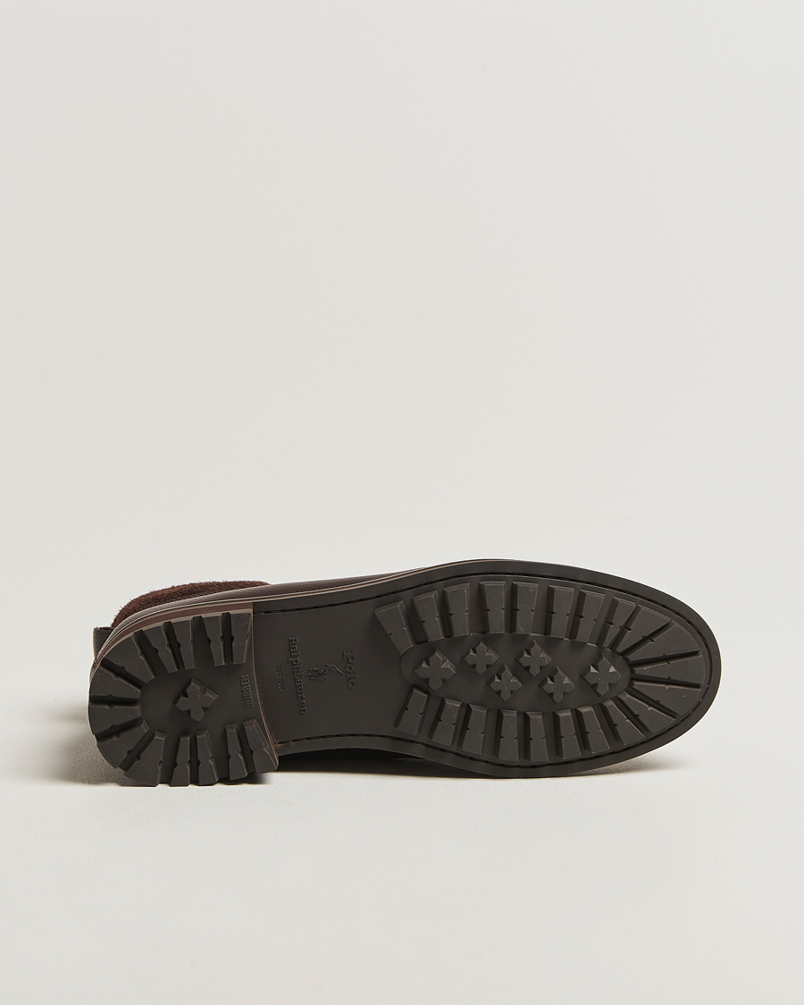 Heren | Laarzen | Polo Ralph Lauren | Bryson Mid Boot Dark Brown Calf