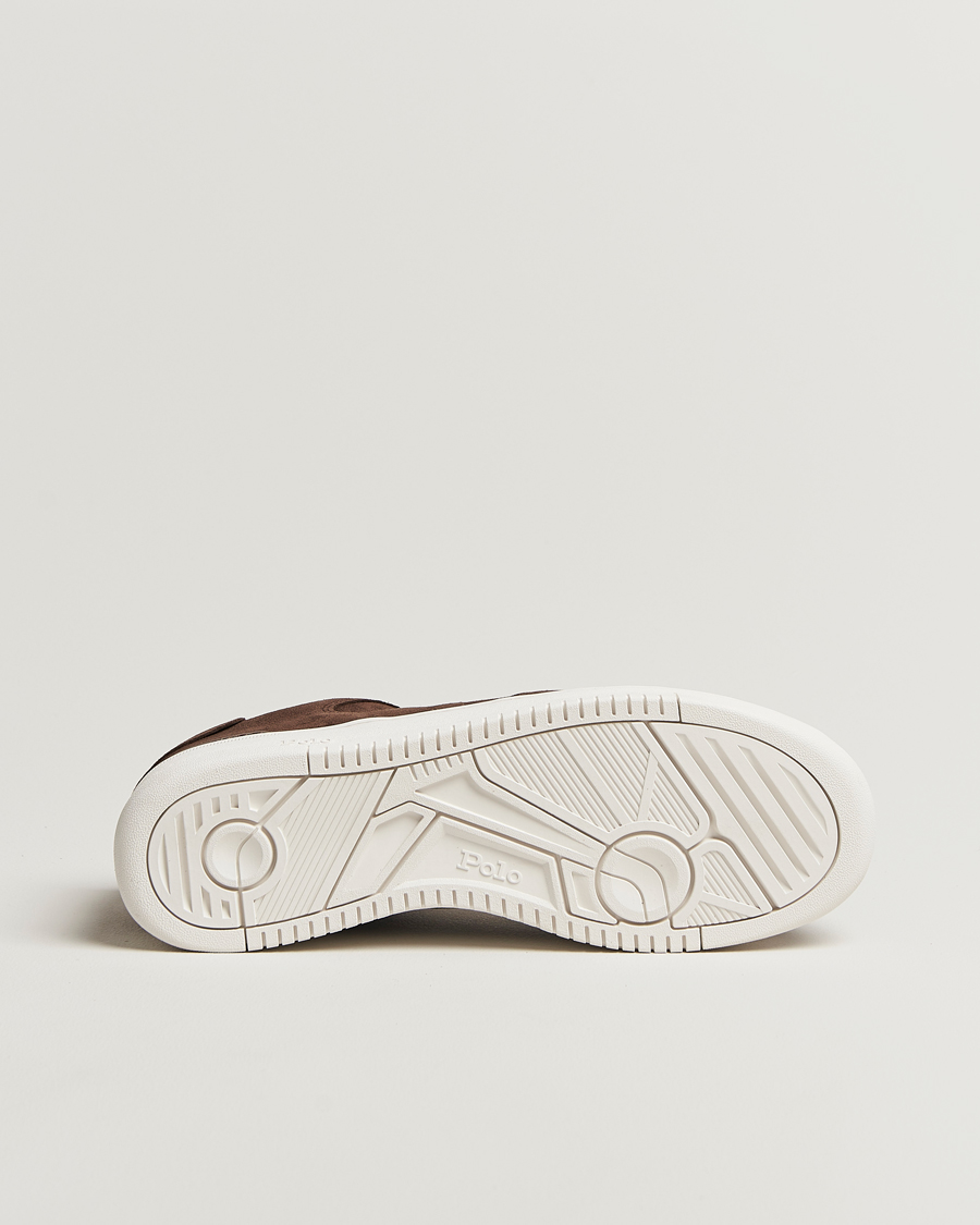 Heren | Sneakers | Polo Ralph Lauren | Masters Court Sneakers Chocolate Brown