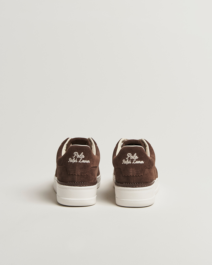 Heren | Sneakers | Polo Ralph Lauren | Masters Court Sneakers Chocolate Brown