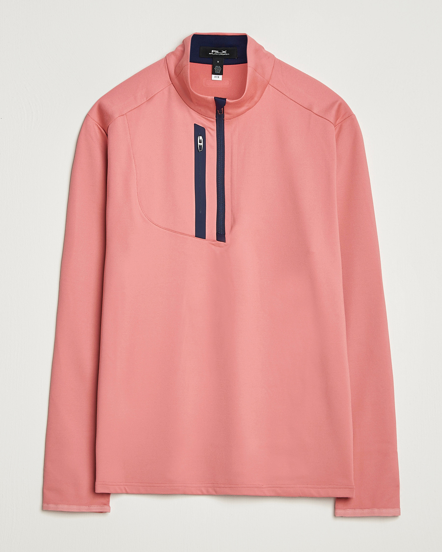 Heren | Truien | RLX Ralph Lauren | Luxury Jersey Half Zip Desert Rose
