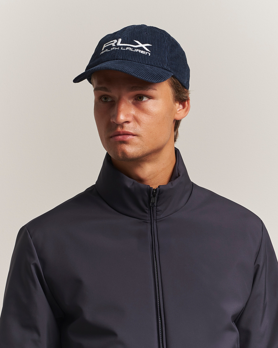 Heren | Hoeden en petten | RLX Ralph Lauren | Corduroy Cap Refined Navy