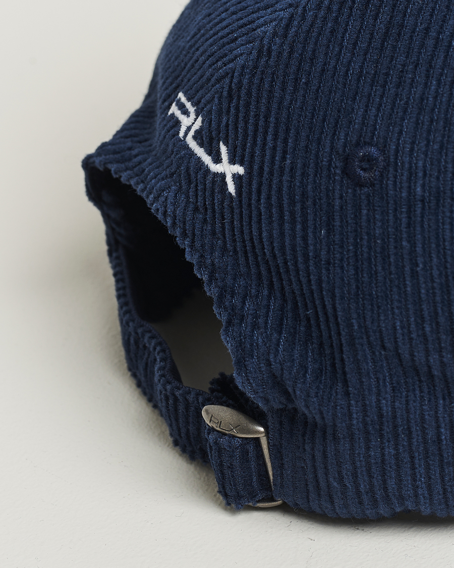 Heren | Hoeden en petten | RLX Ralph Lauren | Corduroy Cap Refined Navy
