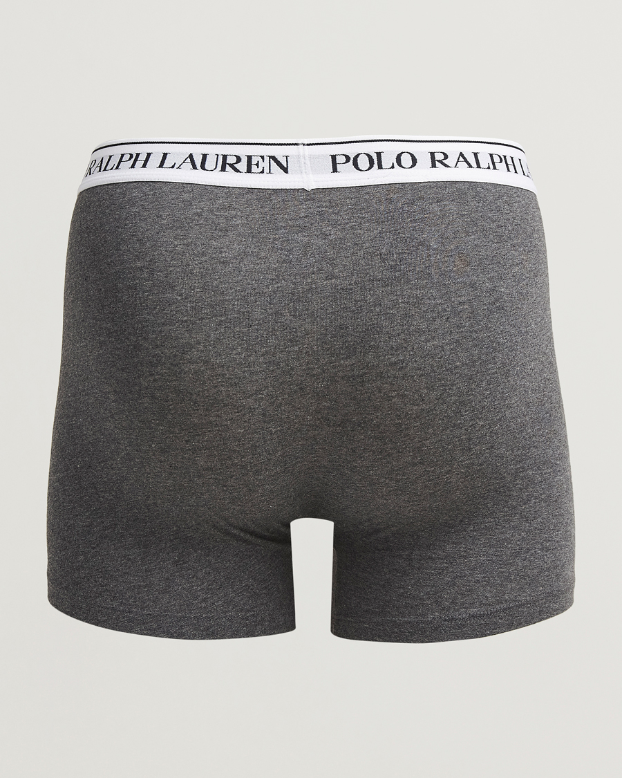 Heren | Ondergoed | Polo Ralph Lauren | 3-Pack Boxer Brief Black/Grey/White