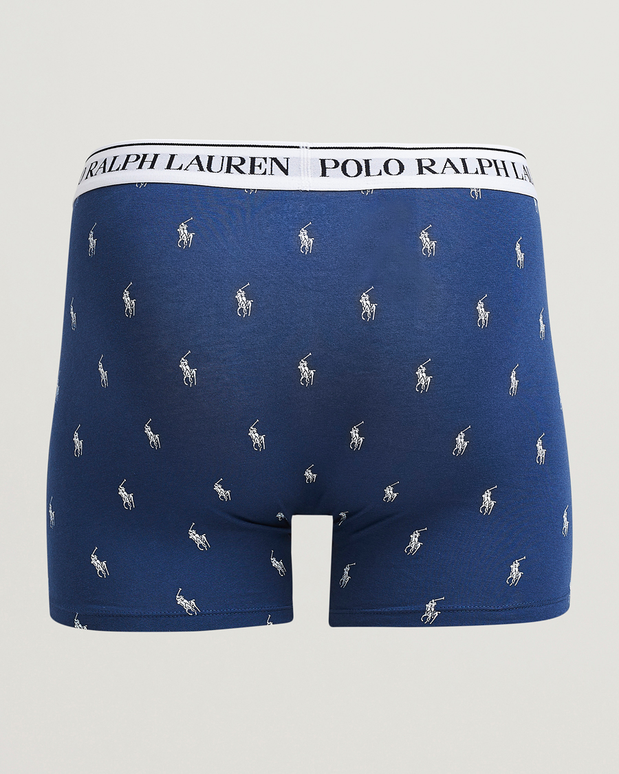 Heren | Ondergoed | Polo Ralph Lauren | 3-Pack Boxer Brief Navy/Red/Blue