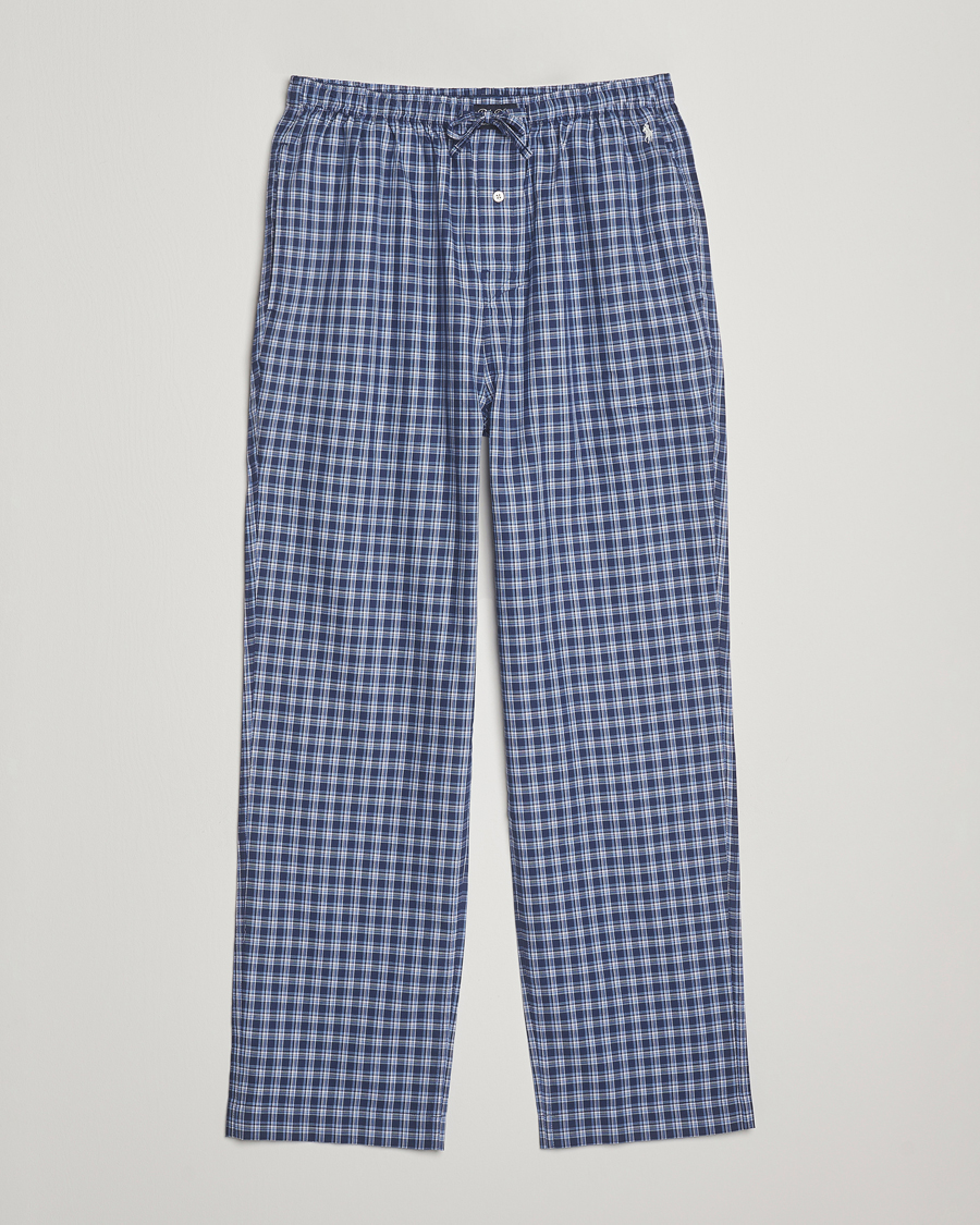 Heren | Pyjama's en gewaden | Polo Ralph Lauren | Cotton Checked Pyjama Pants Navy