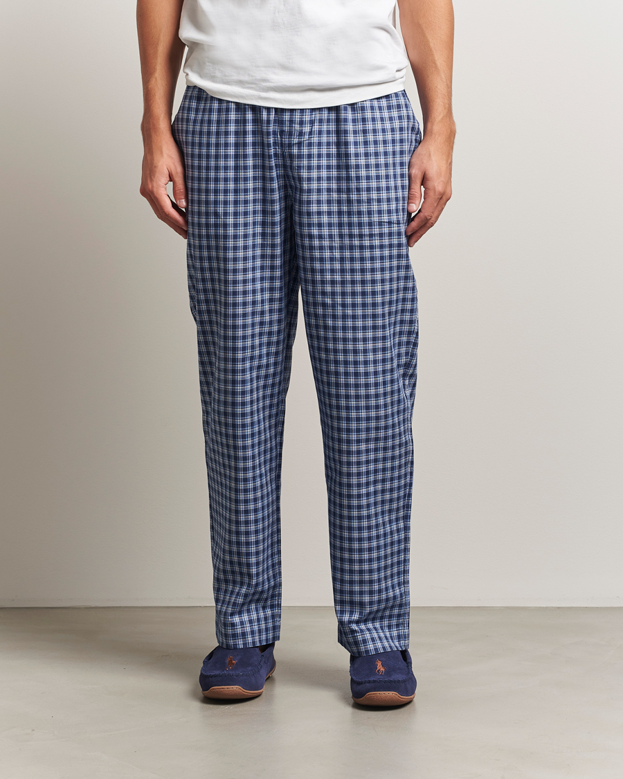 Heren | Pyjama's en gewaden | Polo Ralph Lauren | Cotton Checked Pyjama Pants Navy