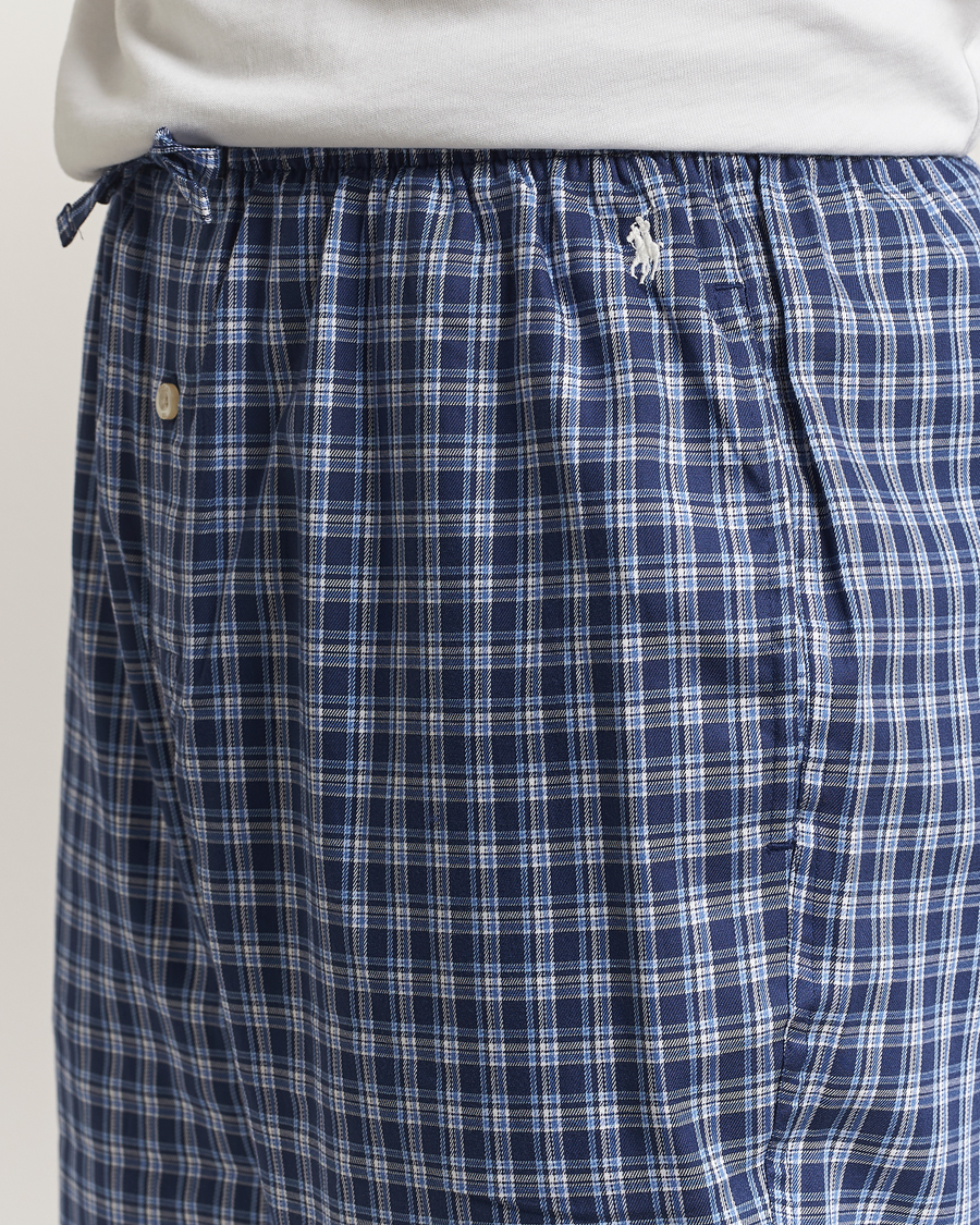 Heren | Pyjama's en gewaden | Polo Ralph Lauren | Cotton Checked Pyjama Pants Navy