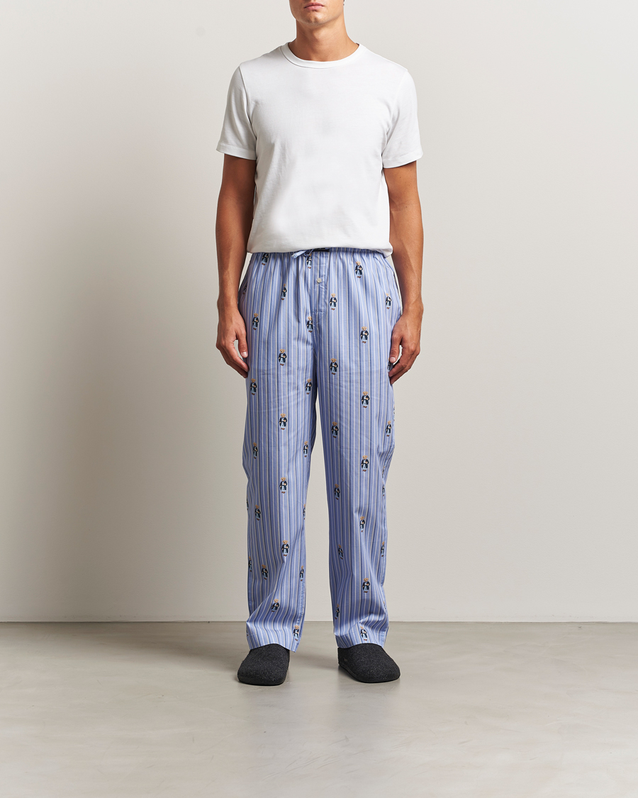 Heren | Pyjama's en gewaden | Polo Ralph Lauren | Cotton Striped Pyjama Pants Blue
