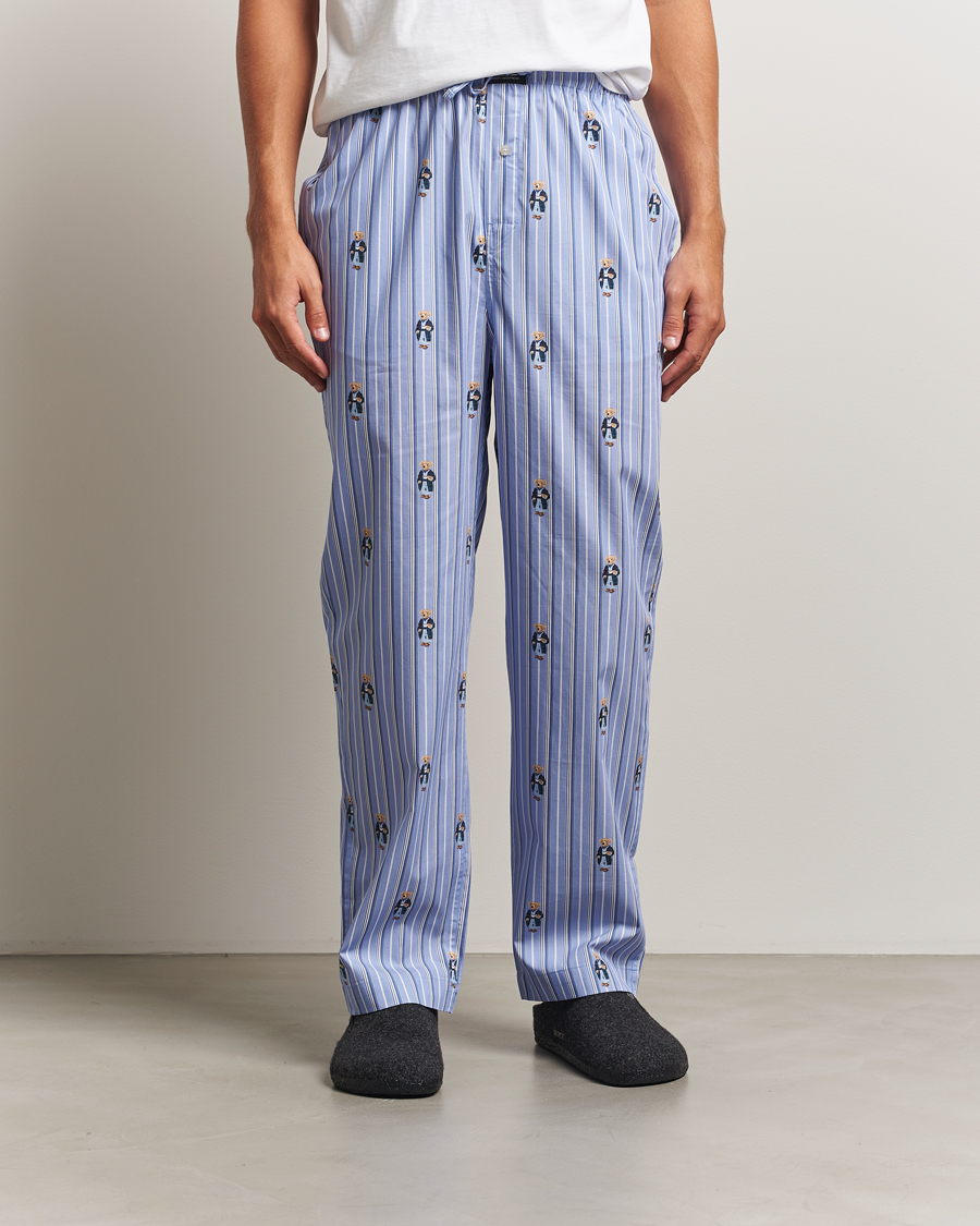 Heren | Pyjama's en gewaden | Polo Ralph Lauren | Cotton Striped Pyjama Pants Blue