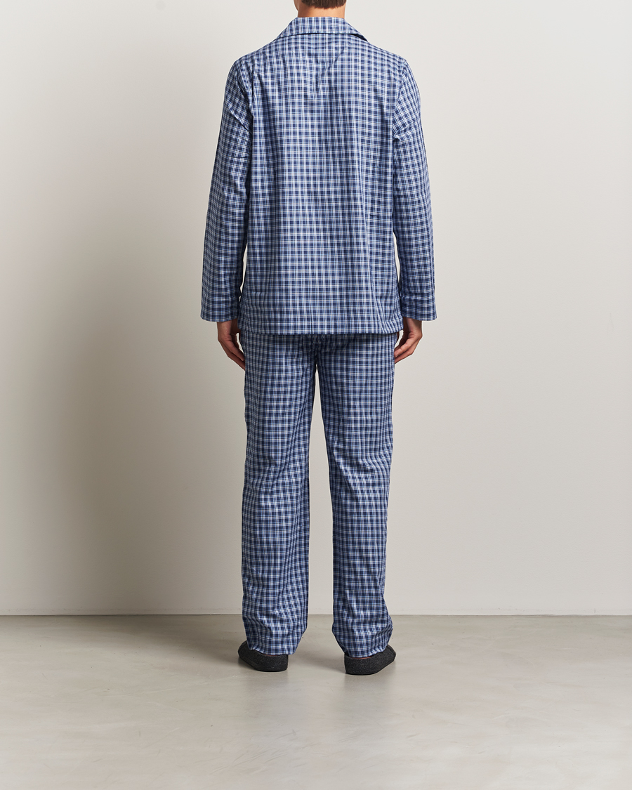 Heren | Pyjama's en gewaden | Polo Ralph Lauren | Cotton Checked Pyjama Set Navy