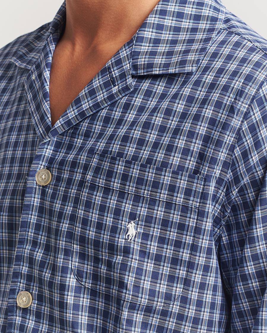 Heren | Pyjama's en gewaden | Polo Ralph Lauren | Cotton Checked Pyjama Set Navy