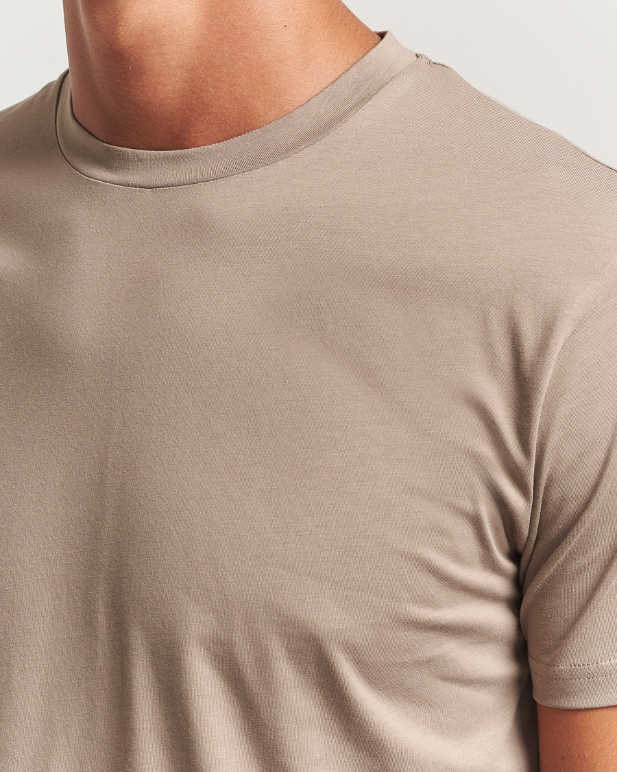 Heren | T-shirts | Sunspel | Riviera Midweight T-Shirt Mink