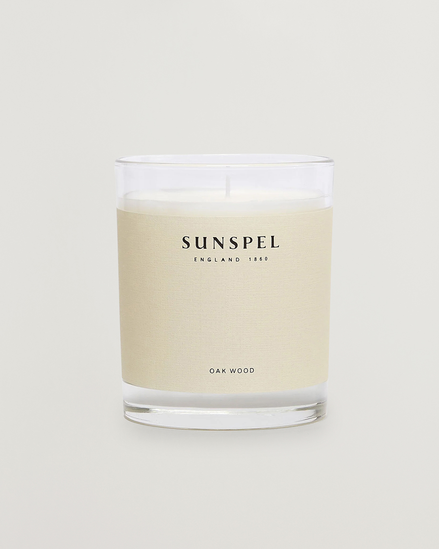 Heren | Geurkaarsen | Sunspel | Oakwood Candle 185g