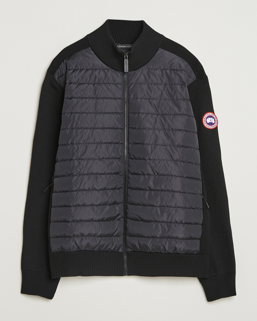 Heren | Jassen | Canada Goose | Hybridge Knit Jacket Black