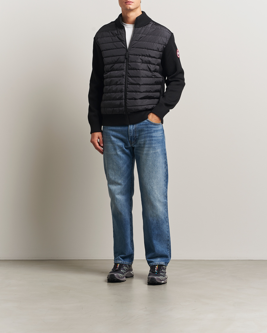 Heren | Jassen | Canada Goose | Hybridge Knit Jacket Black