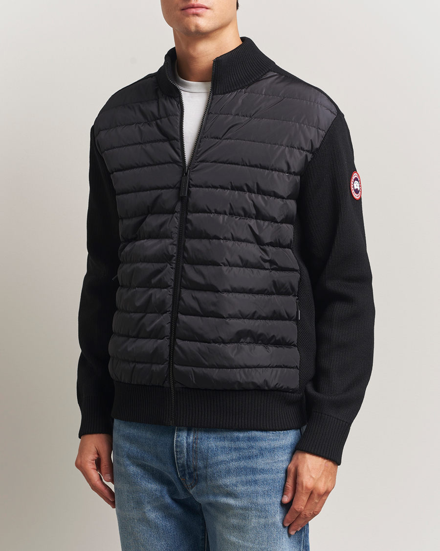 Heren | Jassen | Canada Goose | Hybridge Knit Jacket Black