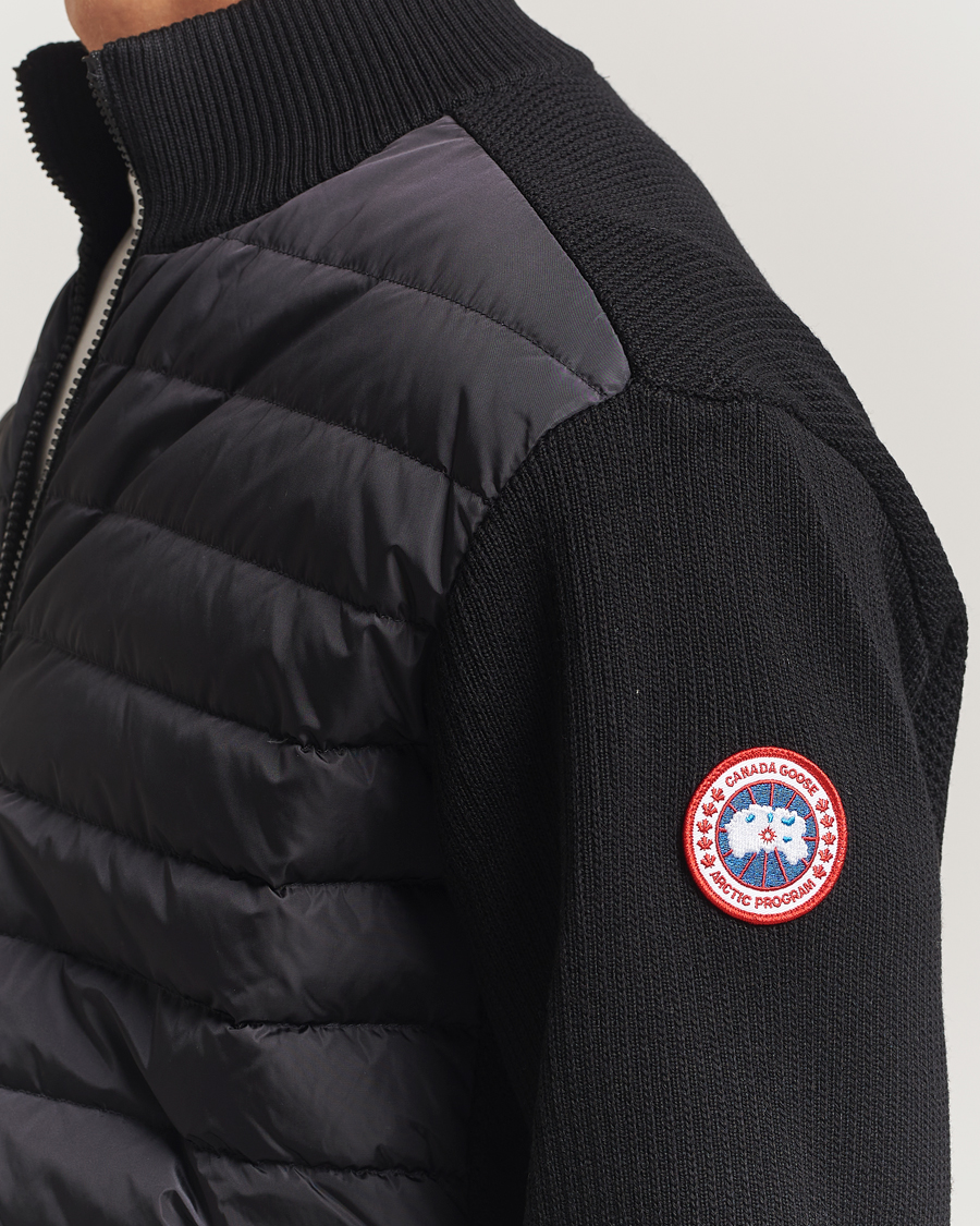 Heren | Jassen | Canada Goose | Hybridge Knit Jacket Black