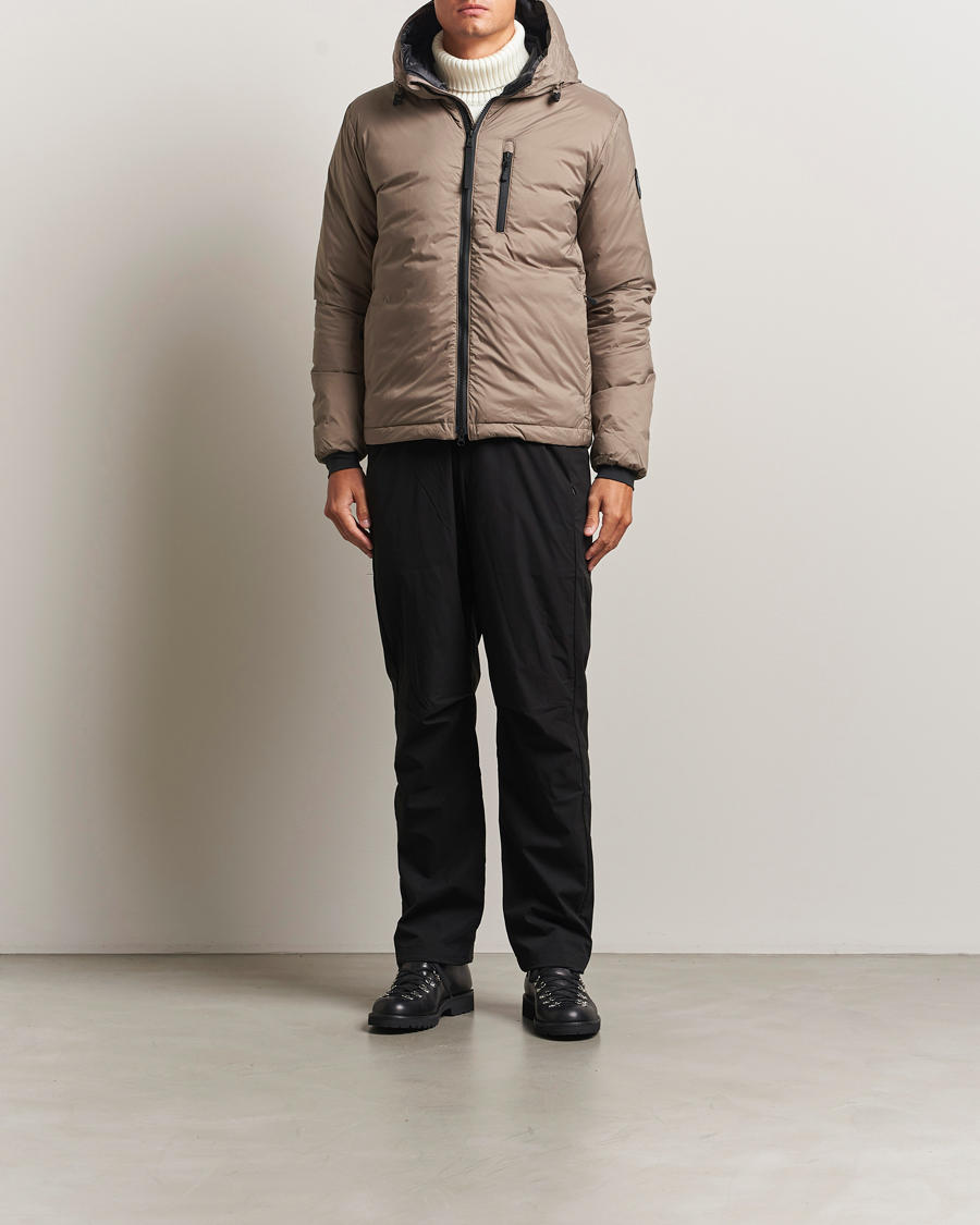 Heren | Jassen | Canada Goose Black Label | Lodge Hoody Taupe