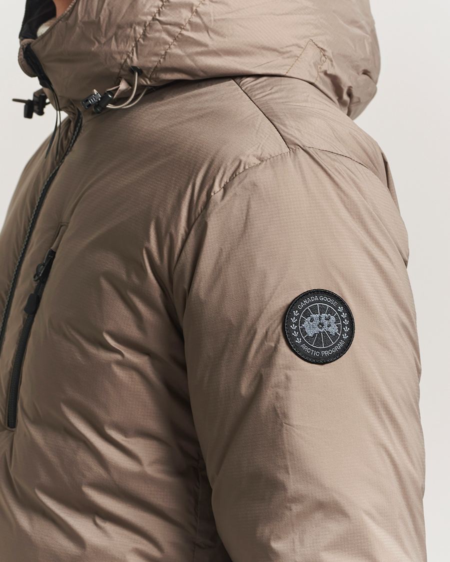Heren | Jassen | Canada Goose Black Label | Lodge Hoody Taupe