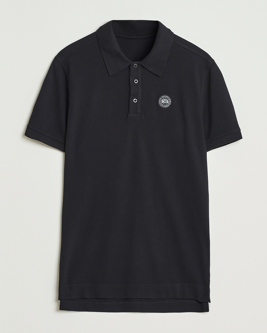 Heren | Polo's | Canada Goose Black Label | Beckley Polo Black