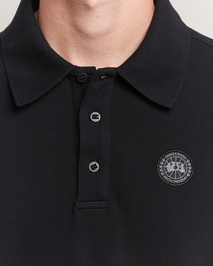 Heren | Polo's | Canada Goose Black Label | Beckley Polo Black