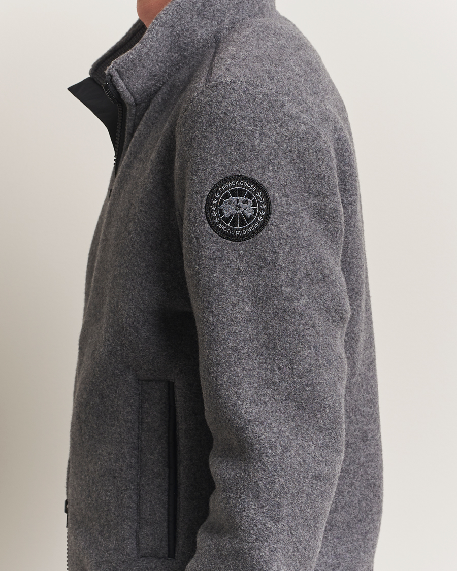 Heren | Truien | Canada Goose Black Label | Lawson Fleece Jacket Quarry Grey