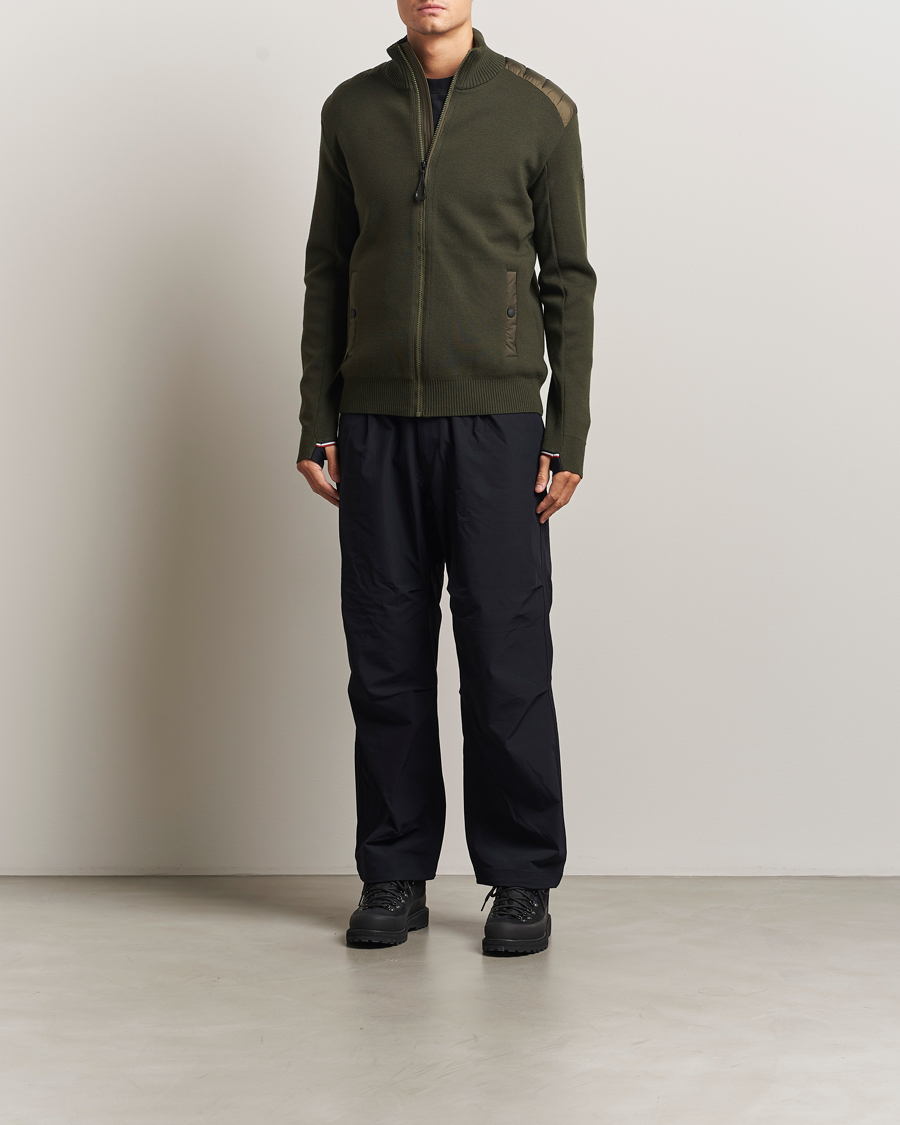Heren | Jassen | Moncler Grenoble | Padded Hybrid Jacket Forest Green