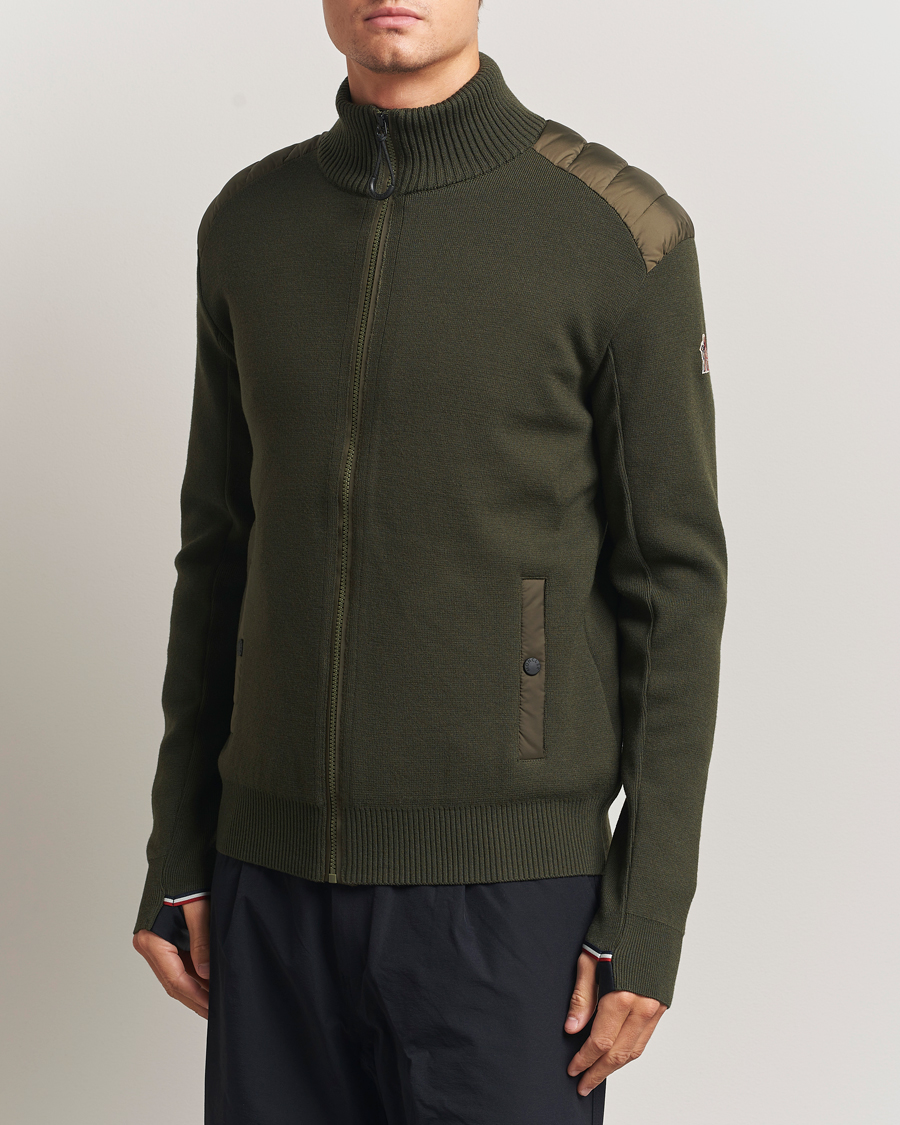 Heren | Jassen | Moncler Grenoble | Padded Hybrid Jacket Forest Green
