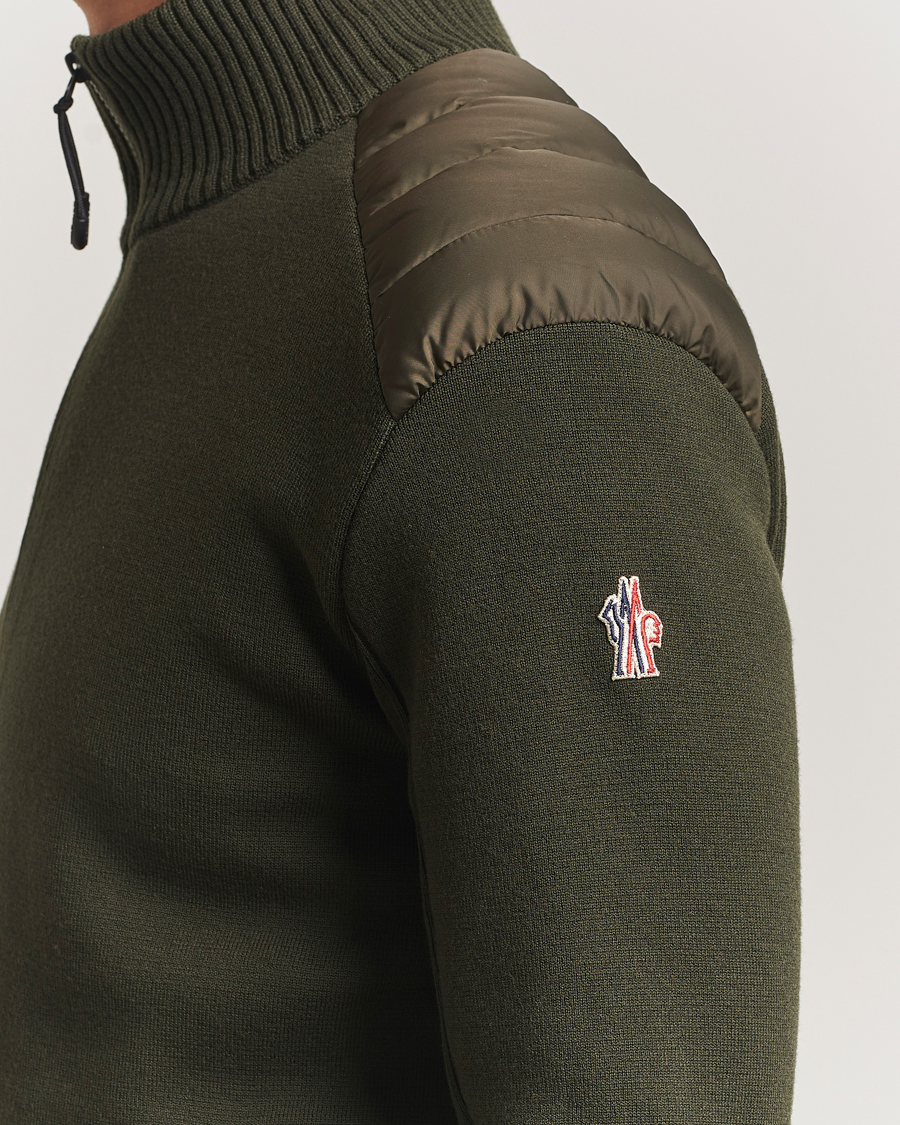 Heren | Jassen | Moncler Grenoble | Padded Hybrid Jacket Forest Green