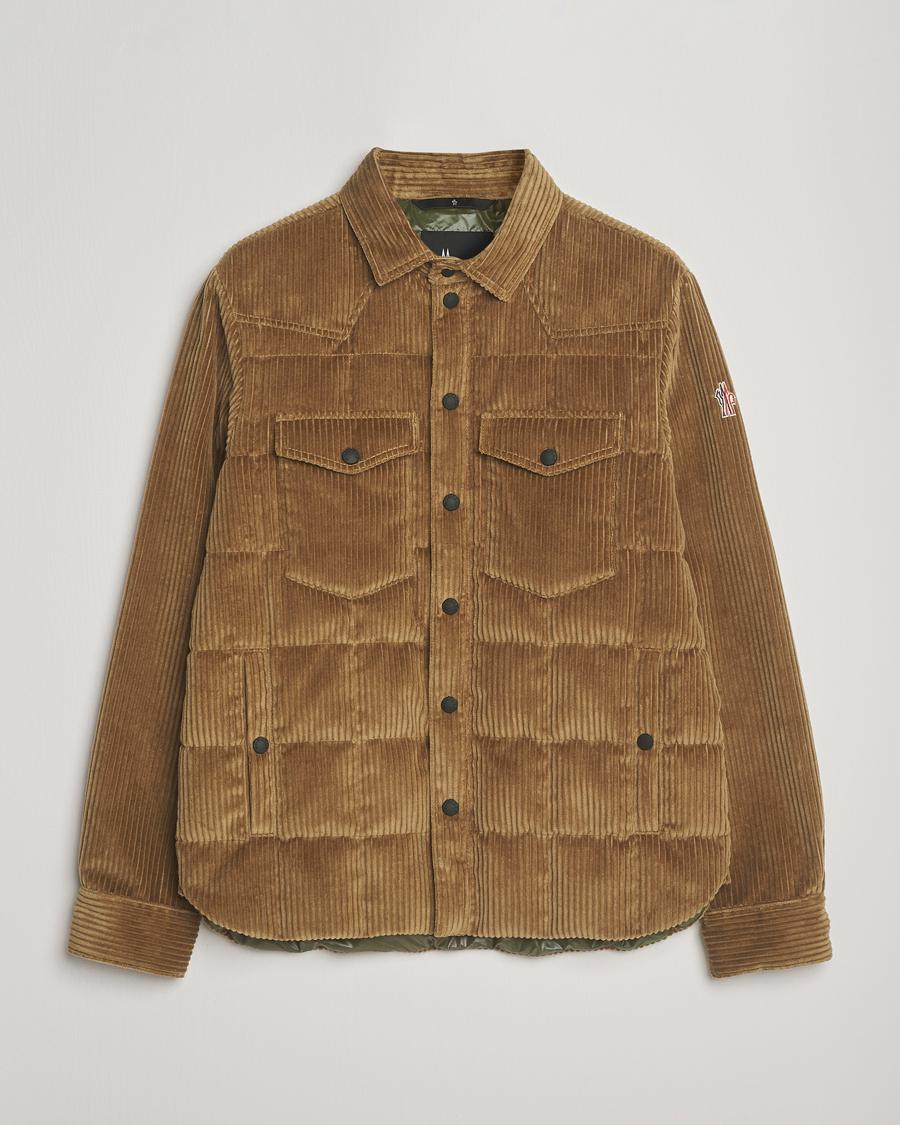 Heren | Jassen | Moncler Grenoble | Gelt Corduroy Shirt Jacket Brown