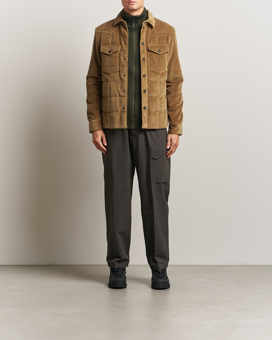 Heren | Jassen | Moncler Grenoble | Gelt Corduroy Shirt Jacket Brown