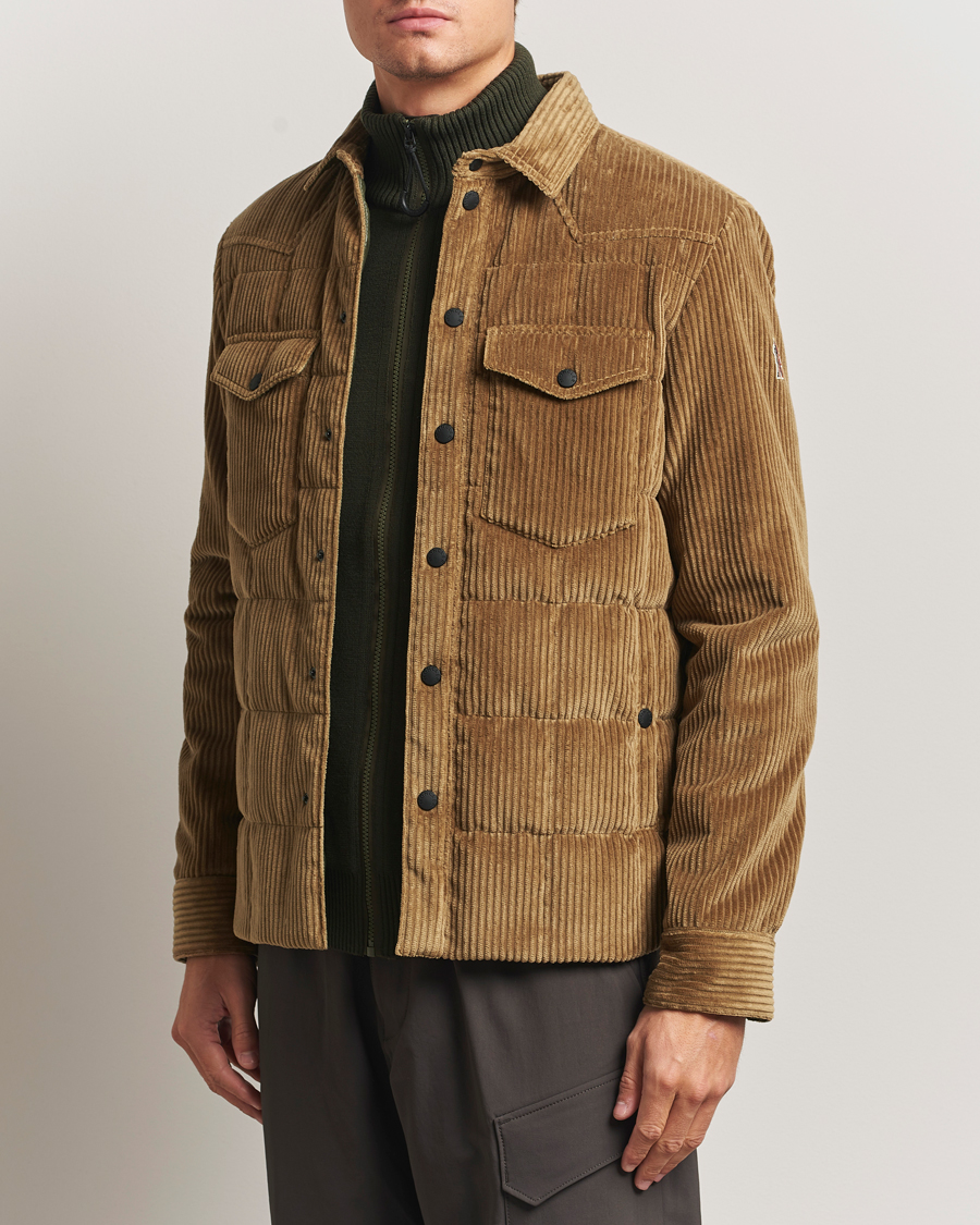 Heren | Jassen | Moncler Grenoble | Gelt Corduroy Shirt Jacket Brown